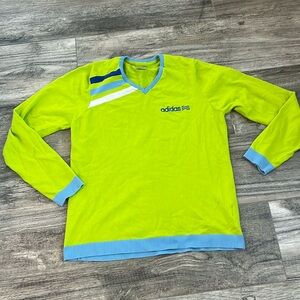 - Adidas Mens Athletic Long Sleeve V-Neck Pullover Sweater #246